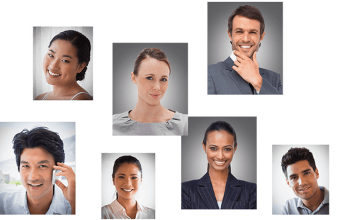 Collection of Diverse Corporate Professionals Transparent Background - Download Free Stock Videos Pikwizard.com