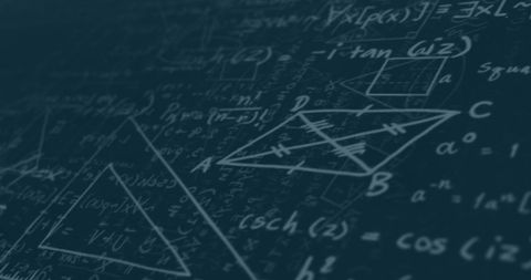 mathematics concepts with equations illustrated background - Download Free Stock Images Pikwizard.com