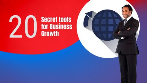 confident entrepreneur highlights business growth strategies - Download Free Stock Templates Pikwizard.com