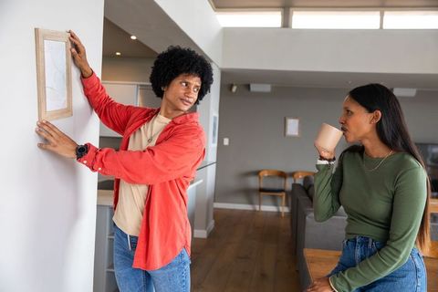 Couple Integrating Decor in Modern Open Living Space