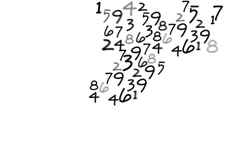 mathematical numbers in abstract transparent design - Download Free Stock Videos Pikwizard.com