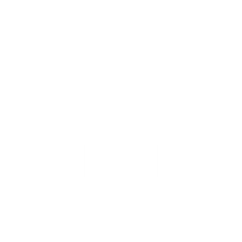 Minimalist White Bottle on Transparent Background - Download Free Stock Videos Pikwizard.com