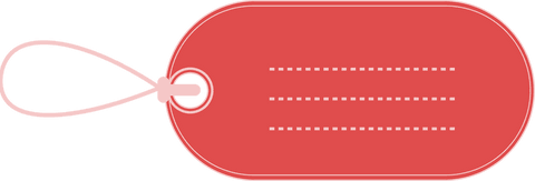 Transparent Red Price Tag with Copy Space for Labels - Download Free Stock Videos Pikwizard.com