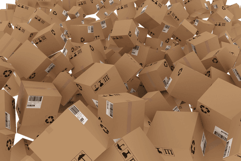 transparent pile of cardboard boxes packing logistics - Download Free Stock Videos Pikwizard.com