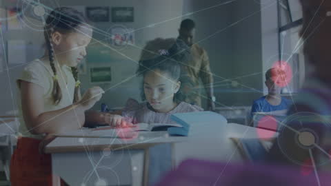 Diverse Students Learning with Digital Network Overlay