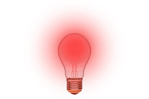 transparent glowing red light bulb on layer free background - Download Free Stock Videos Pikwizard.com