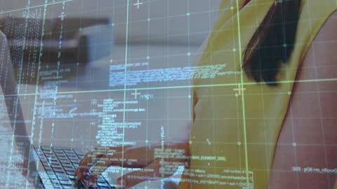 Financial Data Processing with Digital Code Overlay