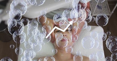 Spa Therapist Performing Eucalyptus Aroma Facial Massage