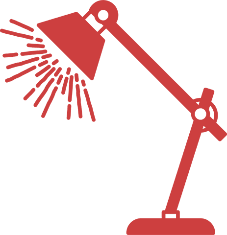 transparent background illustration of red desk lamp - Download Free Stock Videos Pikwizard.com