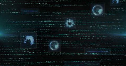 Abstract Digital Data Processing and Global Technology Concept - Download Free Stock Images Pikwizard.com