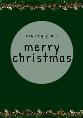 merry christmas wishes card with holistic decorations - Download Free Stock Templates Pikwizard.com