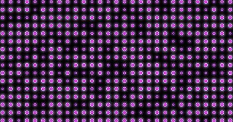 Mesmerizing abstract pattern with vibrant purple circles