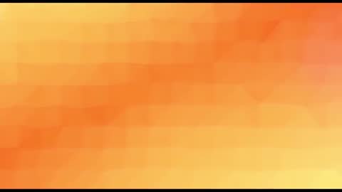 Animated Orange Geometric Background with Moving Squares