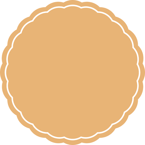 scalloped round badge shape on transparent background - Download Free Stock Videos Pikwizard.com