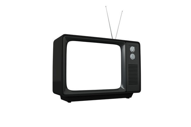 Transparent Digital Illustration of Old TV with Copy Space on Screen - Download Free Stock Videos Pikwizard.com