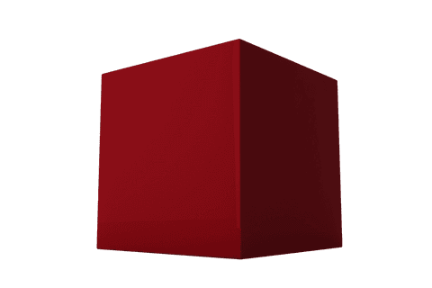 Glossy Red Cube Digital Illustration on Transparent Background - Download Free Stock Videos Pikwizard.com