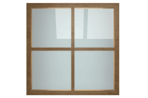 transparent square glass window with wooden frame - Download Free Stock Videos Pikwizard.com