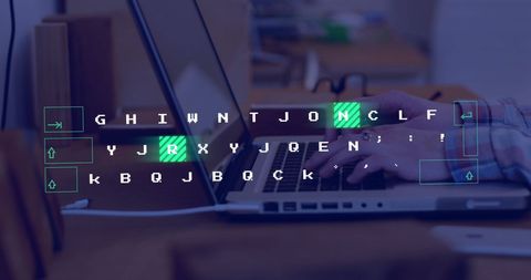 Businesswoman Hands Typing with Digital Concept Overlay - Download Free Stock Images Pikwizard.com