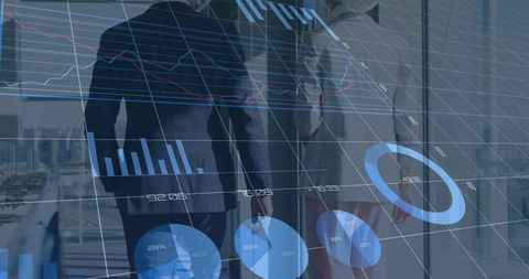 Digital Business Solutions with Global Financial Data Processing - Download Free Stock Images Pikwizard.com