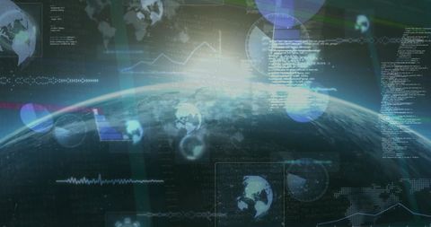Global Technology Innovation and Connectivity - Download Free Stock Images Pikwizard.com