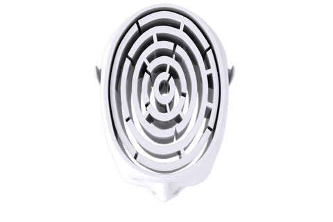 abstract white human head maze illustration on transparent png - Download Free Stock Videos Pikwizard.com