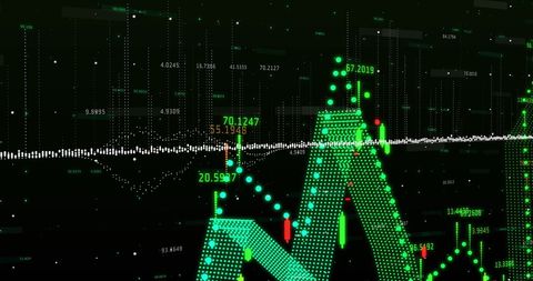 Financial Data Graphics Over World Map in Digital Style - Download Free Stock Images Pikwizard.com