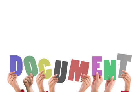 colorful lettering document transparent background design - Download Free Stock Videos Pikwizard.com