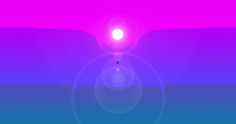 Vibrant Neon Circles on Dynamic Gradient Background - Download Free Stock Images Pikwizard.com