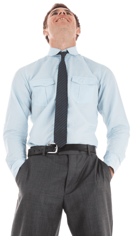confident businessman standing transparent version - Download Free Stock Videos Pikwizard.com