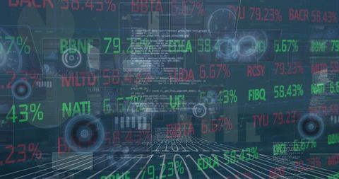 Dynamic Financial Data Analysis and Business Insights - Download Free Stock Images Pikwizard.com