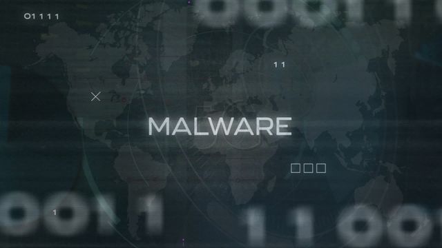 Illustration highlighting the global threat of malware in cybersecurity. Ideal for use in articles, blog posts, and presentations addressing online security, computer viruses, and data protection measures.