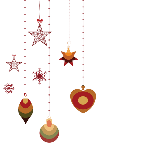 Hanging Christmas Decorations on Transparent Background - Download Free Stock Videos Pikwizard.com