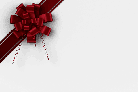 transparent red christmas bow and ribbon with curling strips - Download Free Stock Videos Pikwizard.com