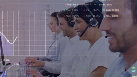 Efficient Call Center Agents Analyzing Corporate Data Trends