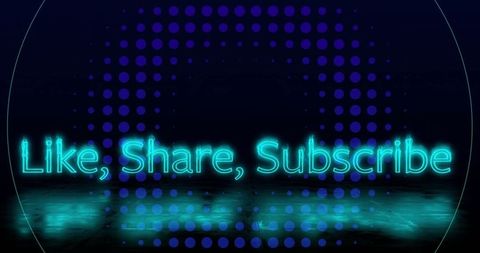 Futuristic Neon Sign With Glowing Texture and Digital Background - Download Free Stock Images Pikwizard.com