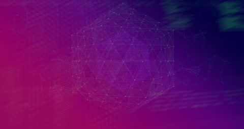 Digital Network Connections Background with Abstract Design