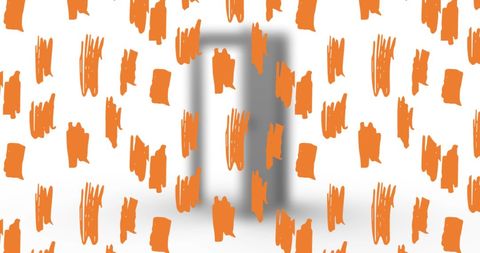 Vibrant Abstract Stripes Surrounding Doorway - Download Free Stock Images Pikwizard.com