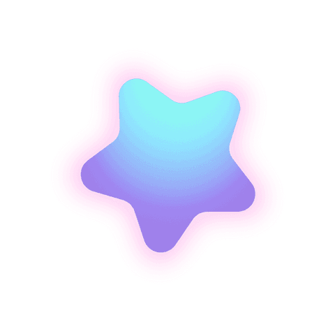vibrant star blob gradient on transparent background - Download Free Stock Videos Pikwizard.com