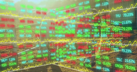 Warehouse Overlay with Financial Data and Stock Statistics