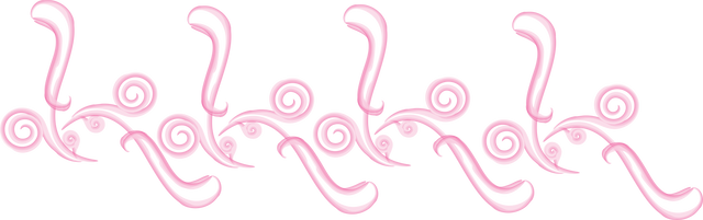 Elegant Pink Scrolls Decorative Transparent Vector - Download Free Stock Videos Pikwizard.com