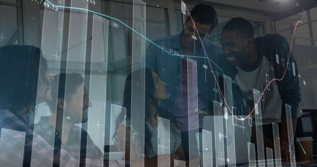 Diverse Business Team Analyzing Financial Graphs - Download Free Stock Images Pikwizard.com