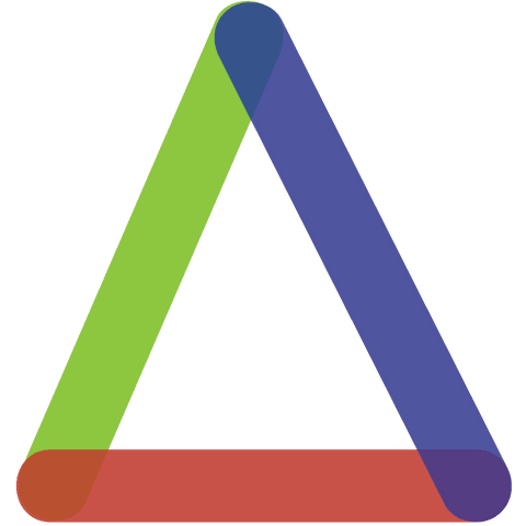 colorful transparent triangle illustration on clear background - Download Free Stock Videos Pikwizard.com