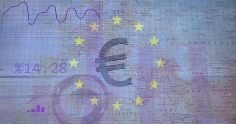 European Economic Trends in Digital Interface - Download Free Stock Images Pikwizard.com