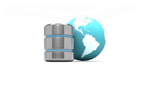 transparent database server icon with earth graphic - Download Free Stock Videos Pikwizard.com