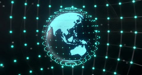 Global AI Visualization with Network Connections - Download Free Stock Images Pikwizard.com