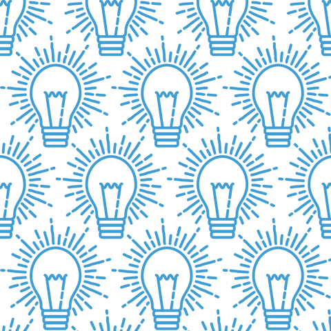 blue light bulbs pattern transparent background - Download Free Stock Videos Pikwizard.com