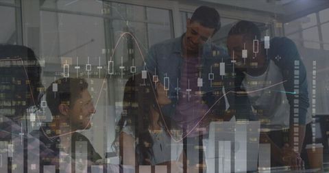 Dynamic team collaboration with statistical data overlay