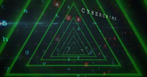 Intricate Digital Coding with Neon Cybercrime Theme - Download Free Stock Images Pikwizard.com