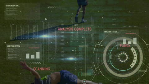 Digital Soccer Analysis with Futuristic Interface