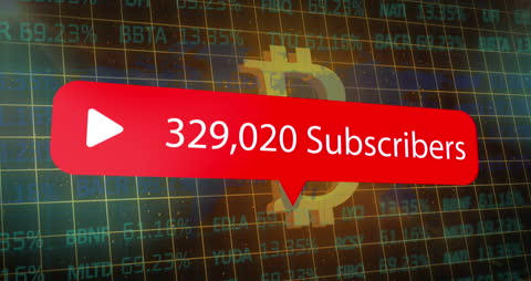 Bitcoin and Data Processing Theme with Subscriber Analytics